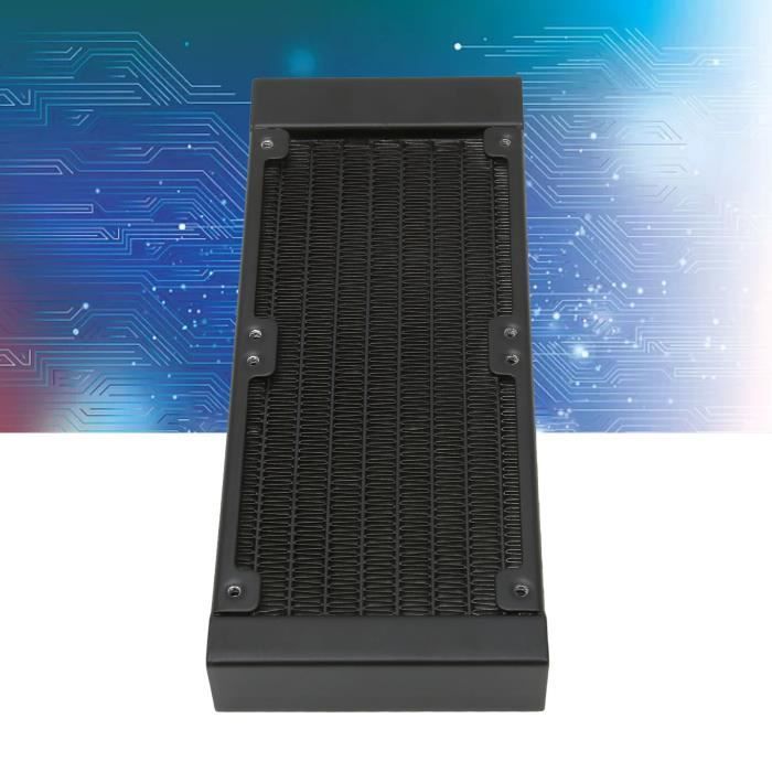 Coque de radiateur de refroidissement d'eau pour véhicules à énergie