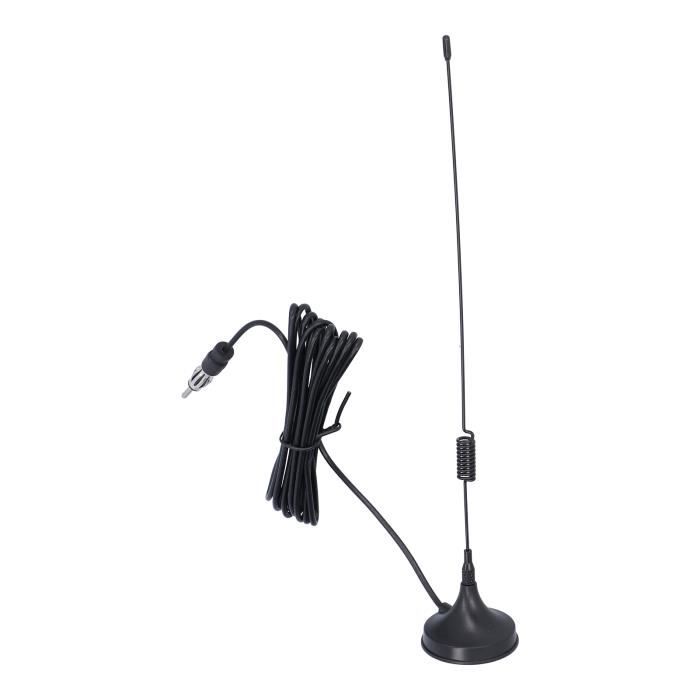 Antenna Auto Stile Fuba A Vite - Montante Corto 9 Pollici Per Tetto, Sostituzione AM/FM Per BMW, Mercedes, Toyota