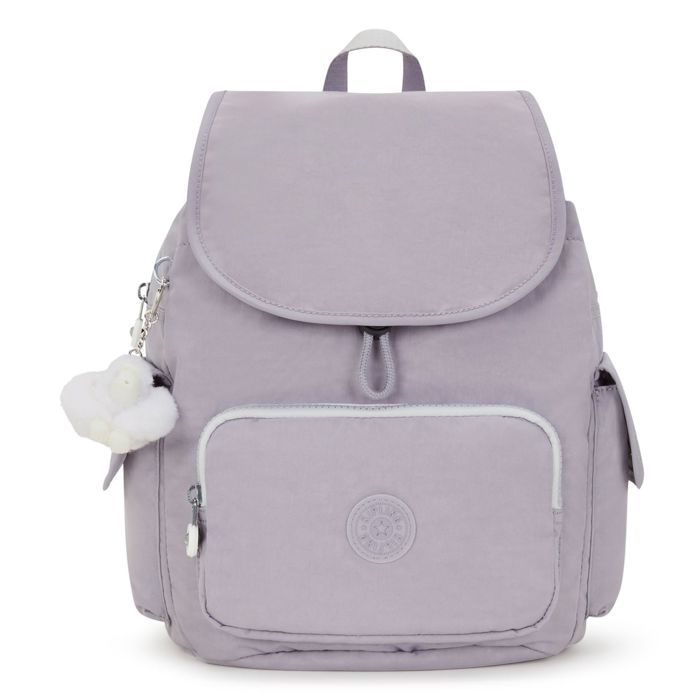 Sac à Dos Kipling Basic Seoul - Gris, 100% Polyamide, Neuf Avec étiquette