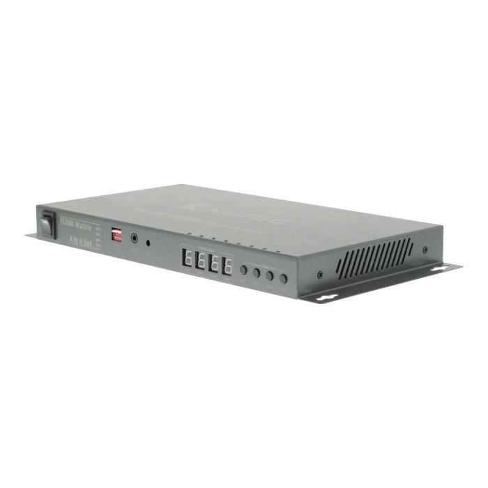 König 4 x 4-Port HDMI Matrix Switch Répartiteur vidéo-audio Ordinateur de bureau