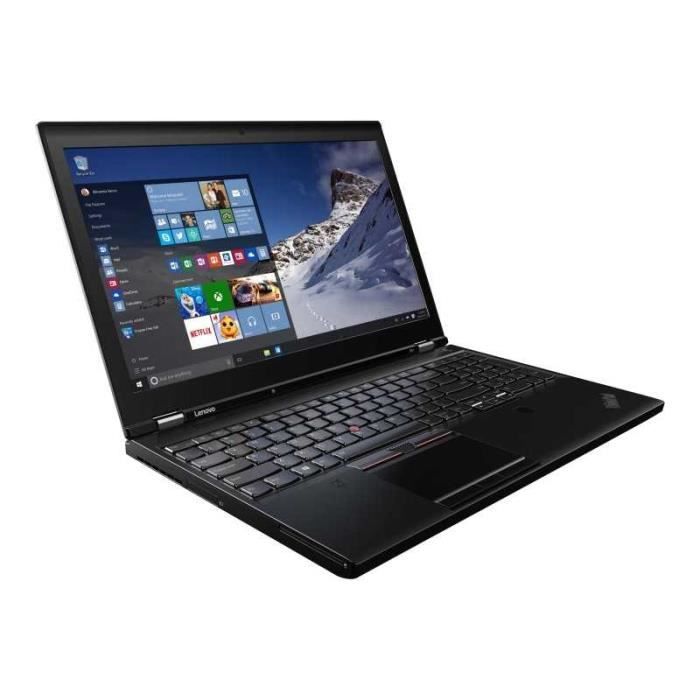 Lenovo ThinkPad P51 – 64Go – SSD 1To