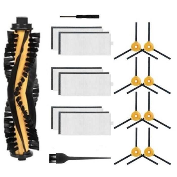 Vileda 160885 Kit de Rechange pour brosses latérales et filtres pour
