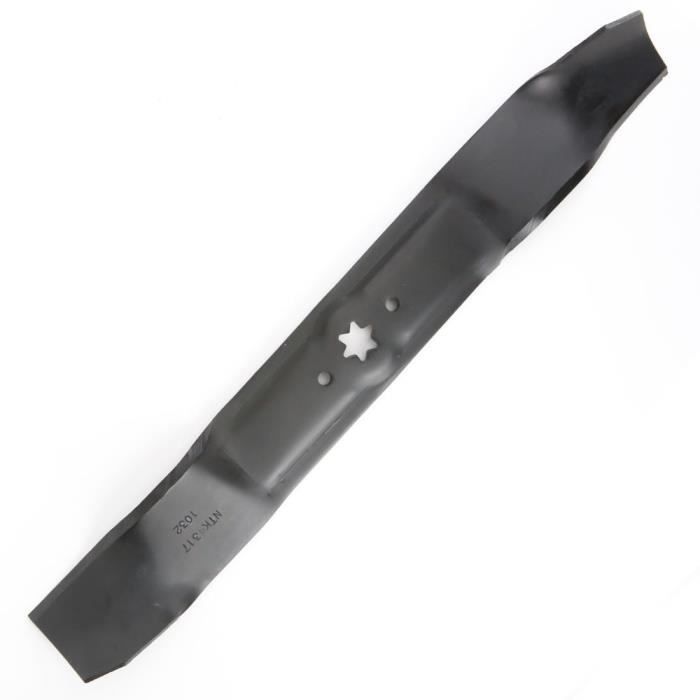 Jeu de lames de 41 cm pour tracteur tondeuse MTD B10 B10 B115 742-0487A de qualité supérieure. 