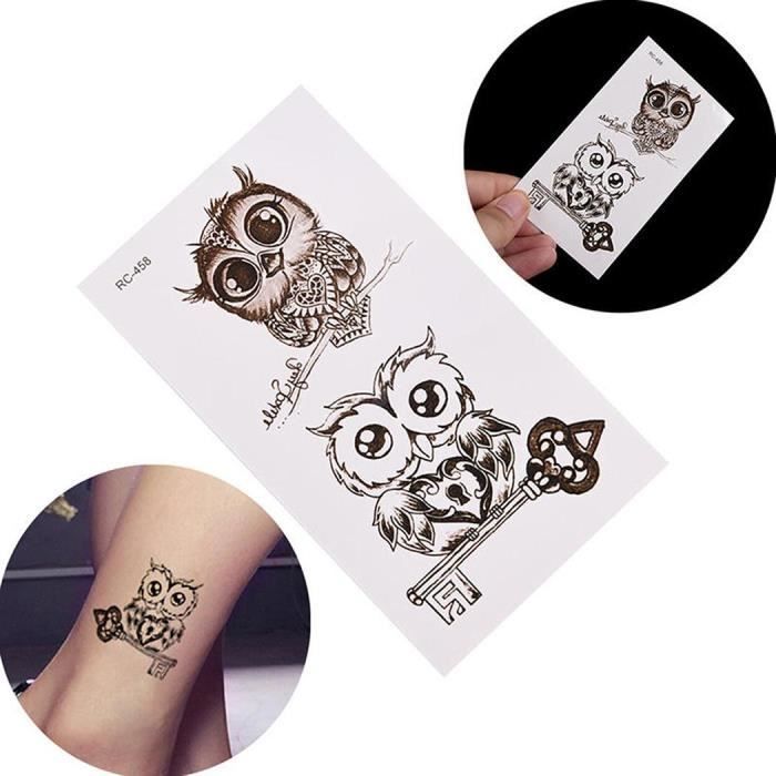 New Teens Guys Hommes Femmes Imperméable Tatouage En Forme