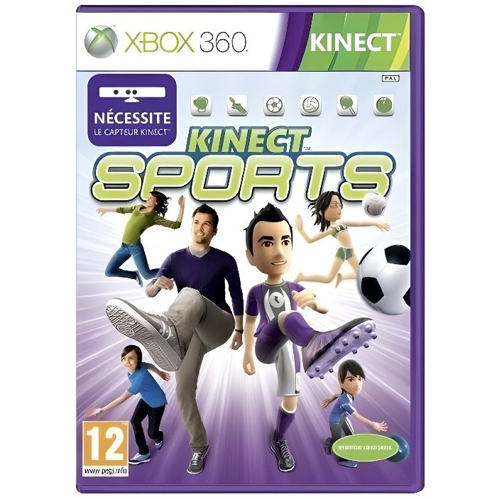 Microsoft Gaming Kinect Sports Jeu Xbox 360