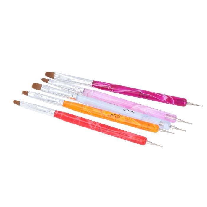 BROSSE POUR PEINDRE--Ensemble de pinceaux miniatures de peintures fine