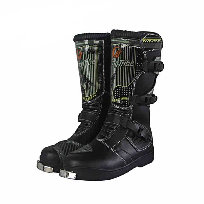 Bottes Motocross Enduro Quad Course Unisex Chaussures moto Homme