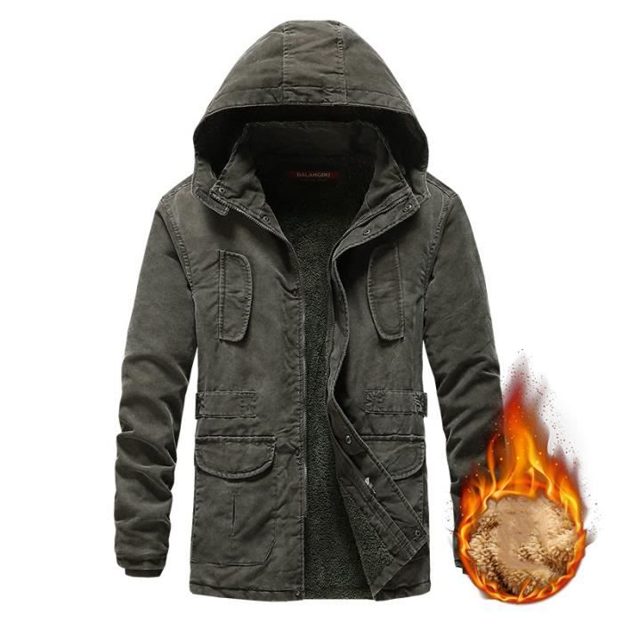 Gilet Sans Manches Homme à Capuche Amovible Doudoune