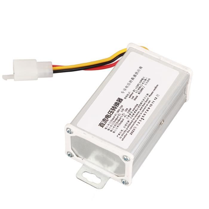 Convertisseur - EJ.LIFE - DC 36V-72V à 12V - 10A - 120W - Aluminium