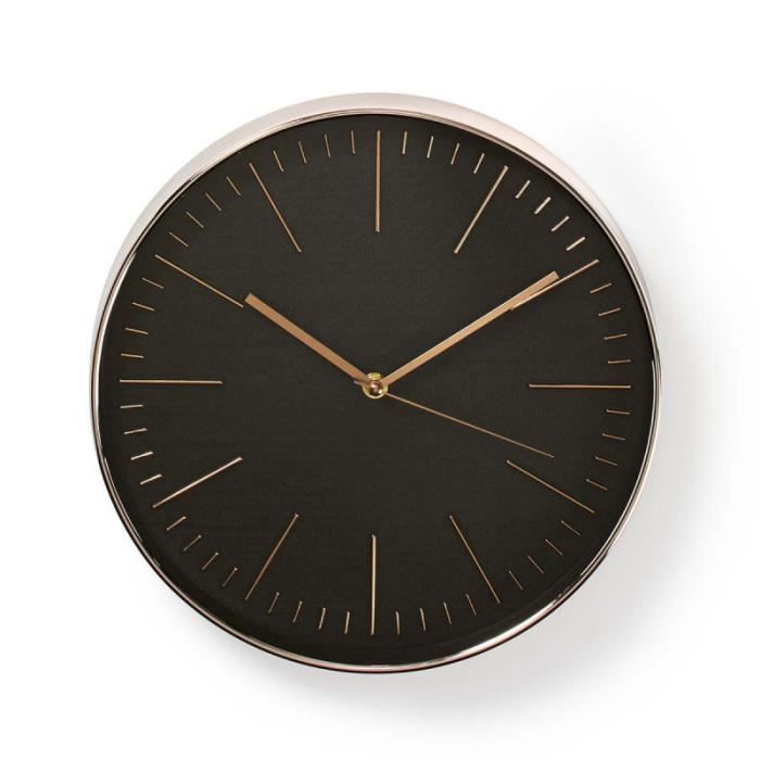 9 x 12 x 16 cm Plastique Kitchen Craft KCCLOCKCOP Horloge de Cuisine Brun