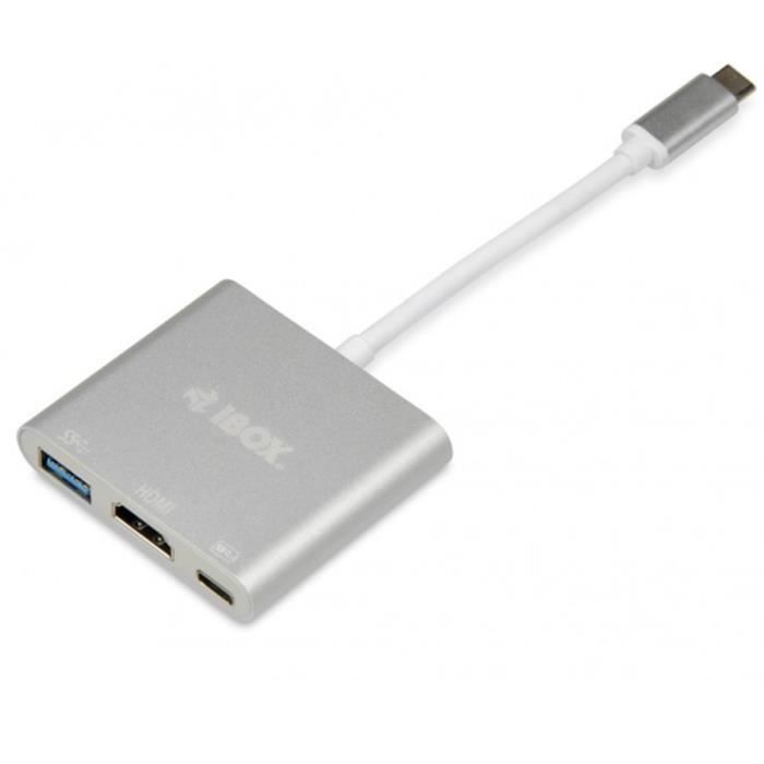 HUB USB TYPE-C CON USB 3.0 HDMI USB TYPE-C