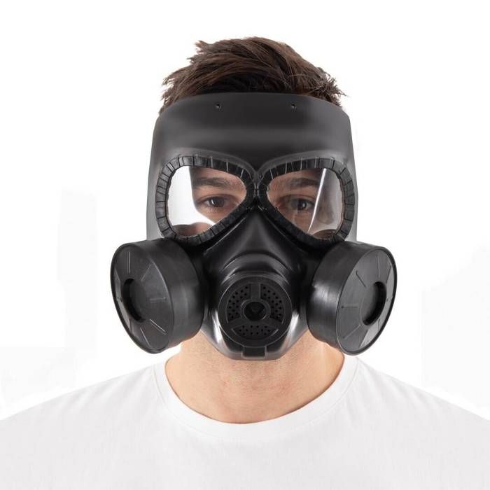 Masque à Gaz Factice Pour Airsoft/cosplay – Modèle FM-53 Style, Plastique ABS – Pour Jeux, Déguisement