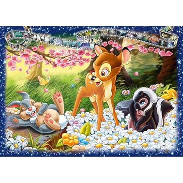 Puzzle - RAVENSBURGER - Bambi - 1000 pièces - Taille Unique - Environnement durable