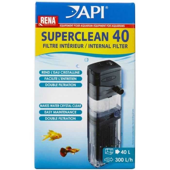 Filtre pour aquarium API RENA Superclean 20 - Jardiland