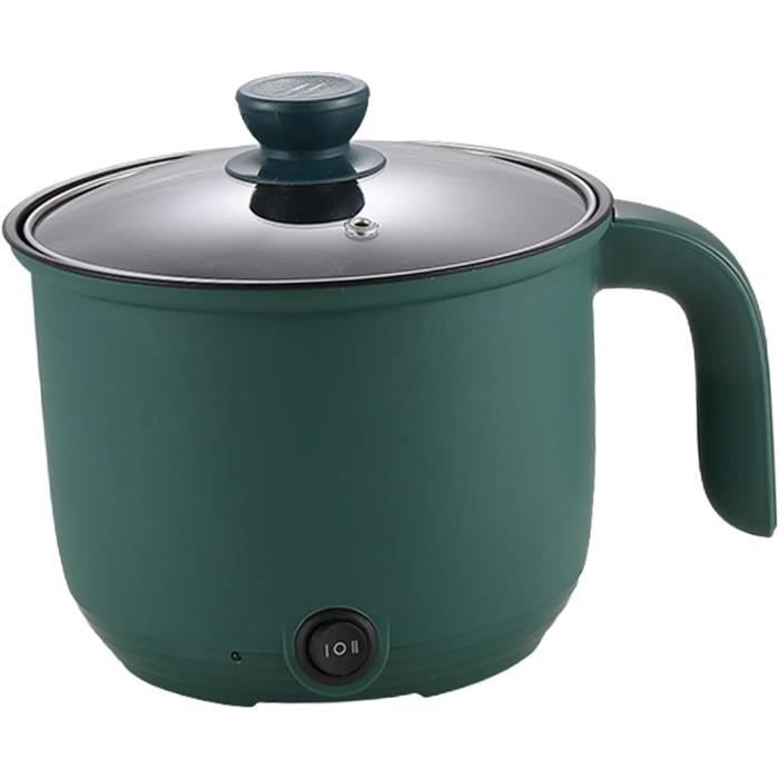 Cuiseur à Riz électrique 1,8 L - Multifonction (riz, Soupe, Ragoût, Vapeur) - Revêtement Antiadhésif - 450 W - Compact Pour 1-2 Personnes