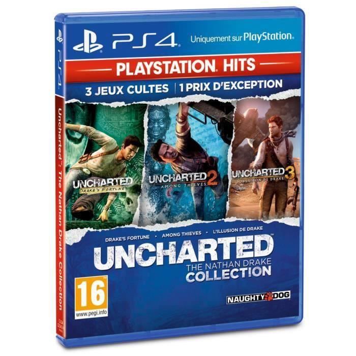 Sony Computer Entertainment Shot Case - Uncharted : The Nathan Drake Collection PlayStation Hits Jeu PS4