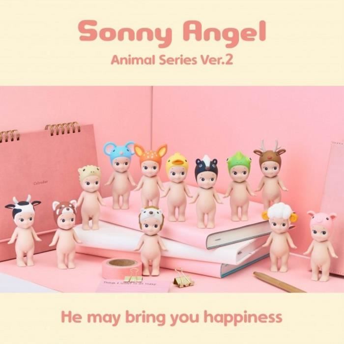 Figurine bébé - SONNY ANGEL - Série Animal 2 (version 2) - Résine - 75–95 cm - Boîte surprise aléatoire