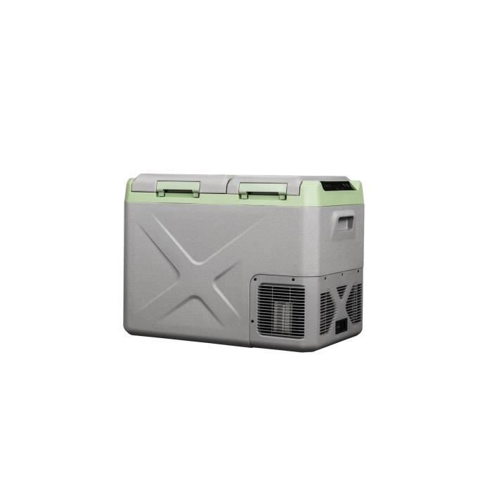 Glacière électrique à compresseur Steamy-E - Double compartiment - 33 litres - 12V et 230V - Grise