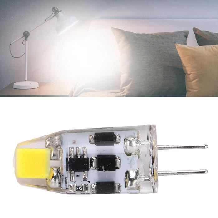 YID Ampoule LED G4 2W 200LM 360° Dimmable Silicone BiPin pour la maison
