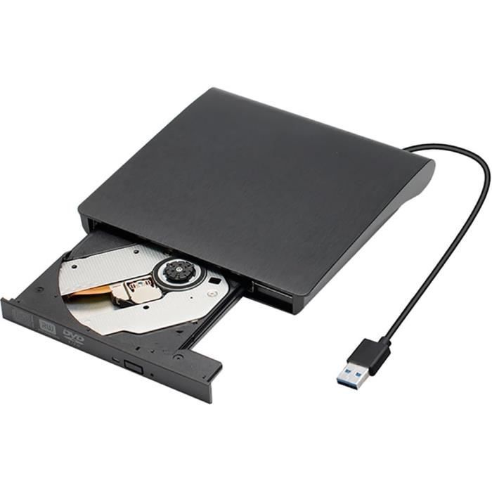 Lecteur de CD externe USB lecteur graveur de DVD pour ordinateur