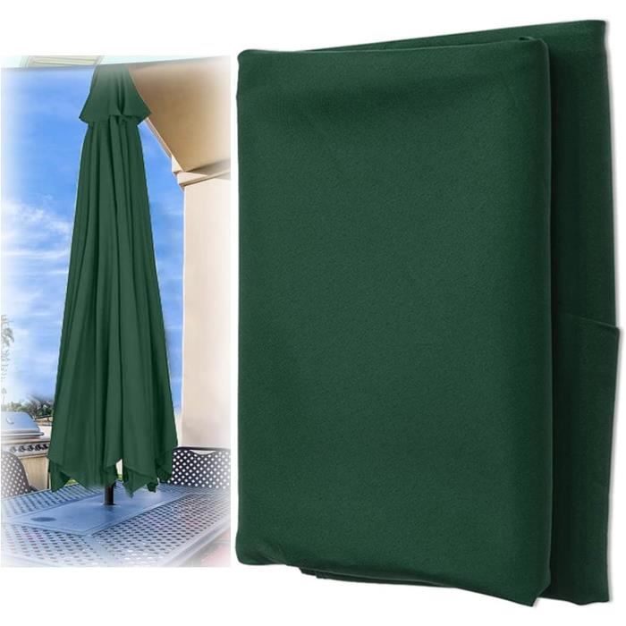 Auvent De Remplacement Pour Parasol 2m/2,7m/3m, 6 Baleines/8 Baleines Toile De Rechange Pour Parasol Déporté, Housse De Rechange Pour Parasol De Jardin Terrasse Plage (auvent Seulement) ( Color : Navy