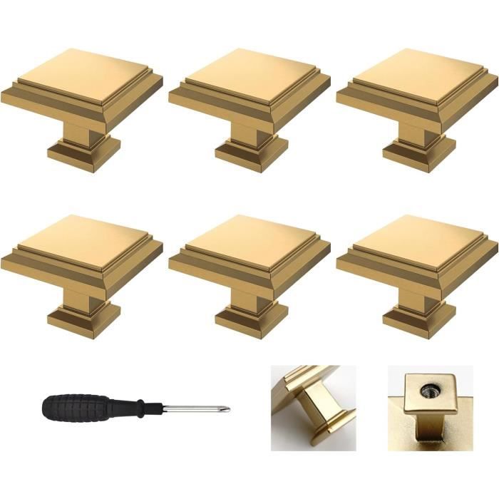 Boutons Arcade Américain - Lot De 6 Blancs - Micro-interrupteur Inclus - Pour Machine Rétro