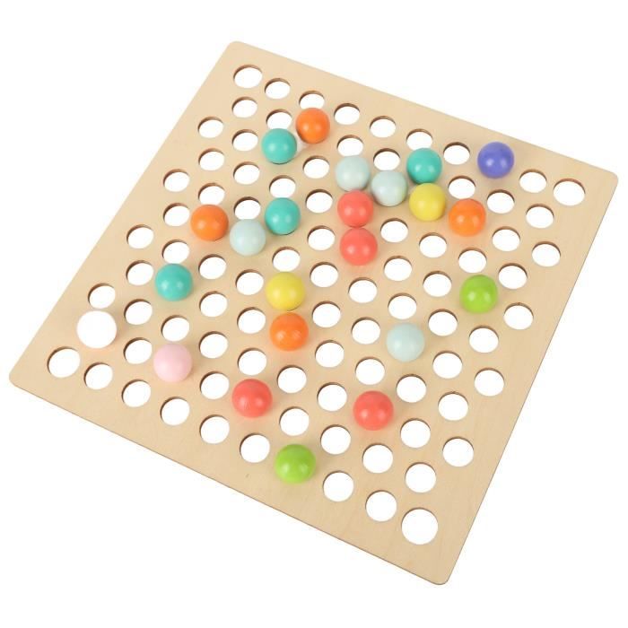Feegela Planche De Perles en Bois, Robuste Planche de Conception de Bijoux Modèle de Fabrication Bead Boards for Jewelry pour la Conception de Bricolage Bracelet en Perles Collier Bijoux