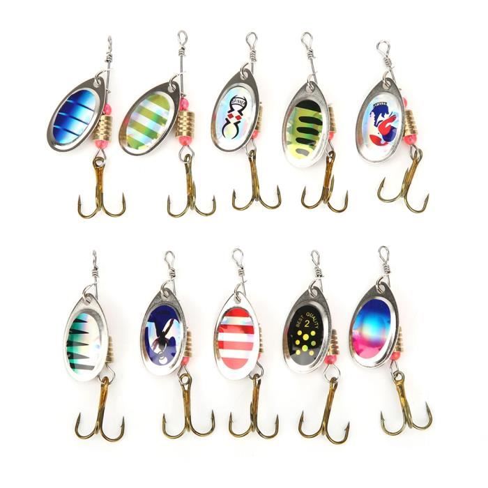 Ensemble De Leurres De Pêche Cuillère à Truite - 28/10 Pièces - Élégants Et Efficaces - Neuf