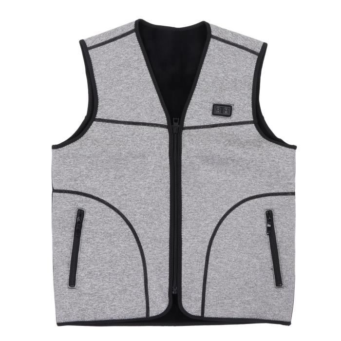 Gilet Chauffant électrique USB Pour Homme/femme | 9 Zones Chauffantes, Batterie 20000mAh - 3 Températures - 9
