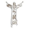 2 Figurines de xRisen Christ, croix murale, Crucifix, jésus, Sculpture, décoration de la maison STATUE - STATUETTE - TCJ13516-1