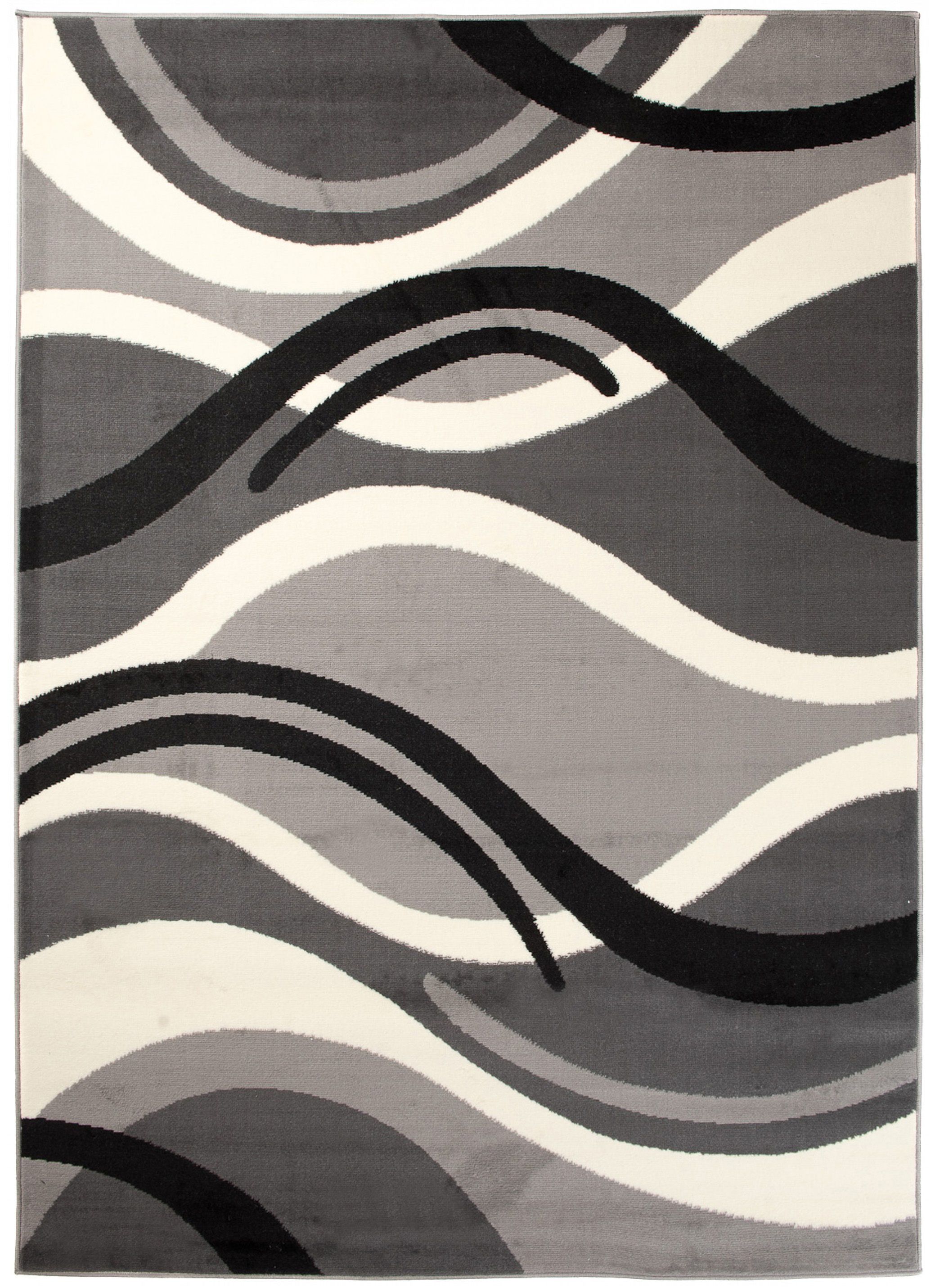 PIERRE CARDIN désign tapis coton retour 100% Acrylique oriental motif gris