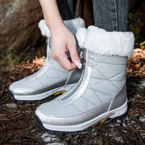 Bottines D'hiver Pour Femmes - Imperméables, Chaudes Et Ultra Confortables Pour Affronter La Neige Et Le Froid - 7