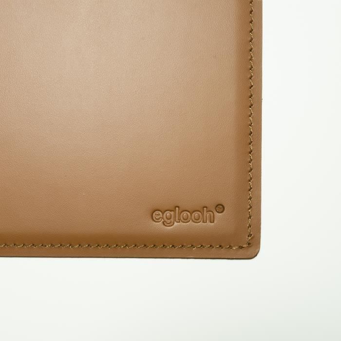 Sous main Bureau en Cuir Vert Structure en Acier avec un Profil