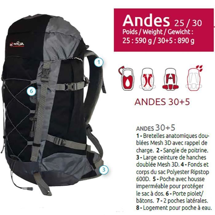 Sac a online dos 5 litres