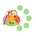 Tapis d'éveil bébé jouet d'éveil bébé musical tournesol 0-12 mois multicolore 95CM(L)×50CM(H)-2