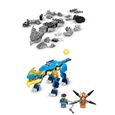 LEGO® 71760 NINJAGO L’Évolution Dragon Du Tonnerre De Jay, Set avec Figurine de Serpent avec bannière de mission à collectionner-2