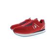 U.S. POLO ASSN. Basket Sneakers Sport Running Homme Rouge Textile SF14049-2