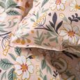 Parures de couettes - Today - Parure de lit simple en coton à motif floral - Rose - 140 x 200 cm-2
