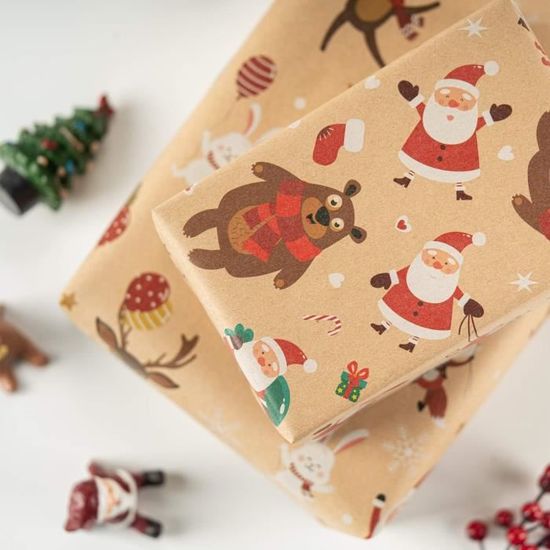 100 Feuilles de Papier de Soie de Noël Buffalo Plaid Papier d'Emballage  Papier d'Emballage Cadeau de Noël en Vrac pour les Déco[541] - Cdiscount  Beaux-Arts et Loisirs créatifs