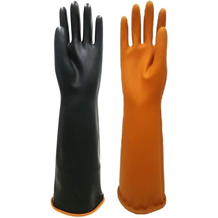 YOSOO gants de travail en latex Paire de gants de sécurité en latex