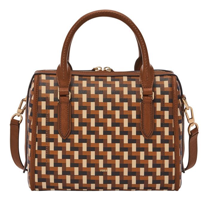 Brown Sac Cabas Rachel Fossil FOSSIL Sac à épaule Bandoulière Brun - Main Image