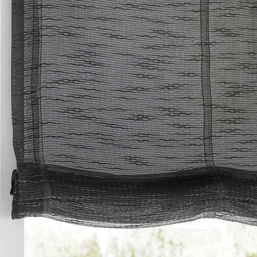 Store Bateau Stig 100% Coton | 80x140cm | Opaque Blanc | Montage Sans Perçage Avec Crochets