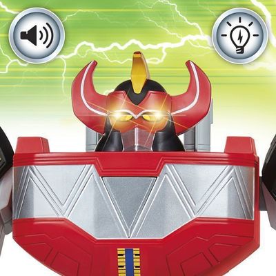 Power Rangers Megazord - Figurine Articulée 30 Cm Avec Lumières Et Sons - Pour Enfants 4 Ans Et +