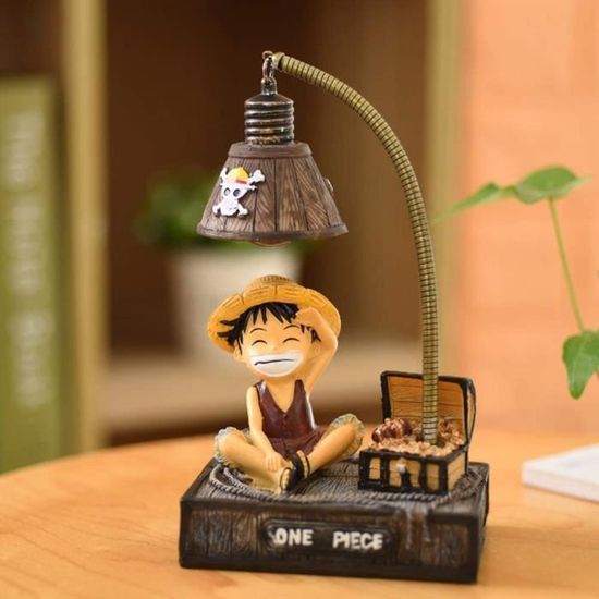 One Piece Lampe de chevet LED Lampe de bureau Décoration pour chambre  d'enfant ou salon 647 - Cdiscount Maison