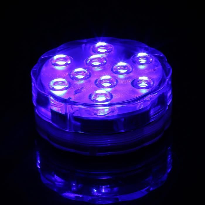 LED Lumière RGB submersible étanche pour Vase en verre transparent et un  aquarium Decors 116115 - Cdiscount