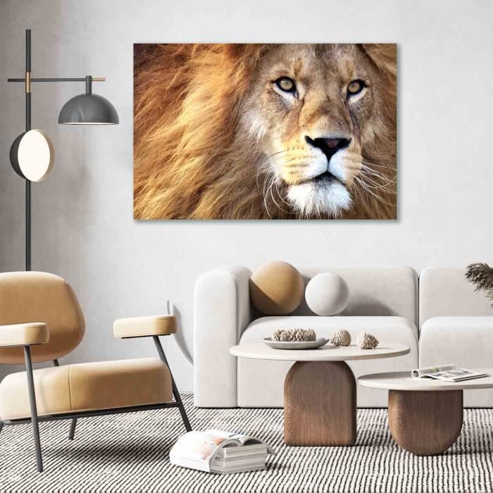 Murando - Peinture Acrylique Animal 90x60 Cm 1 Partie - Impression Sur Toile Décoration Finie à