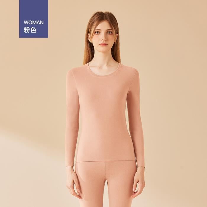 Haut Thermique Femme Maillot De Corps À Manches Longues Sous