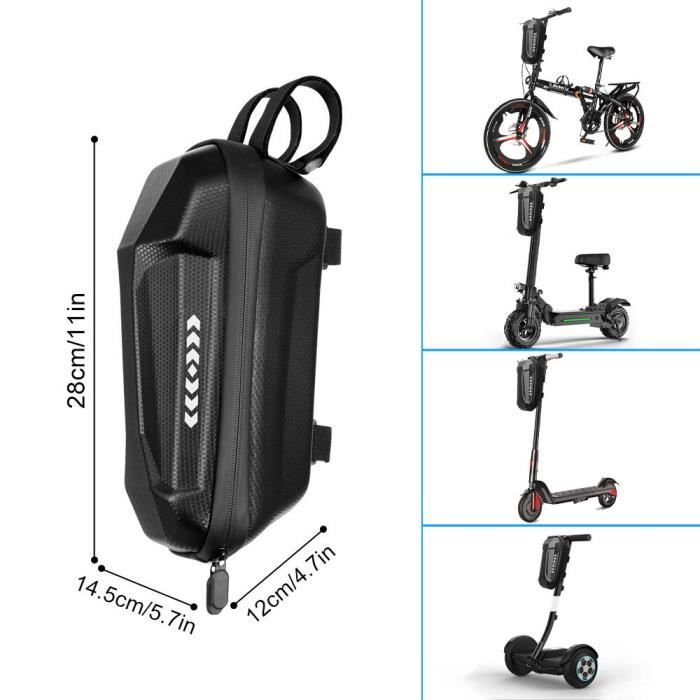 Sac de Rangement Étanche pour Trottinette Électrique - Xiaomi M365 - Grande  Capacité - Noir