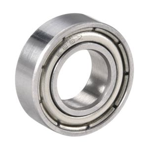 Roulement à Bille Scellé Uxcell 8x4x3mm - Double Métal Argenté