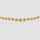 Collier boule or